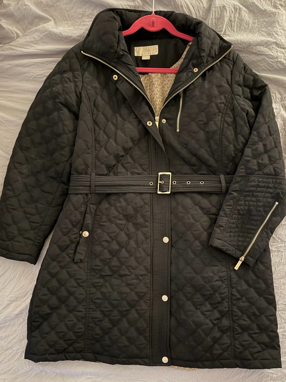 Michael Kors Black Jacket with Gold Size 1X - Picture 1 of 8